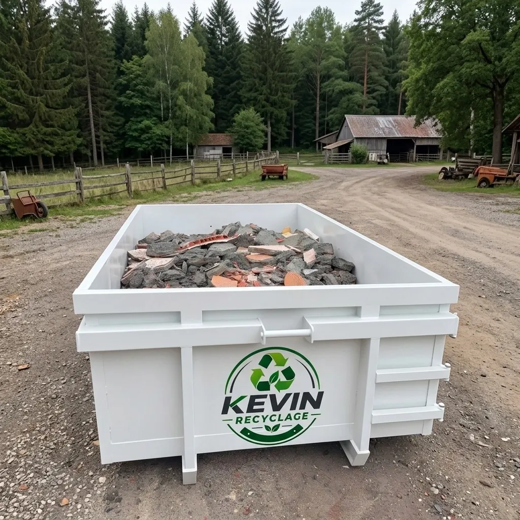 Benne de gravats - Kevin Recyclage