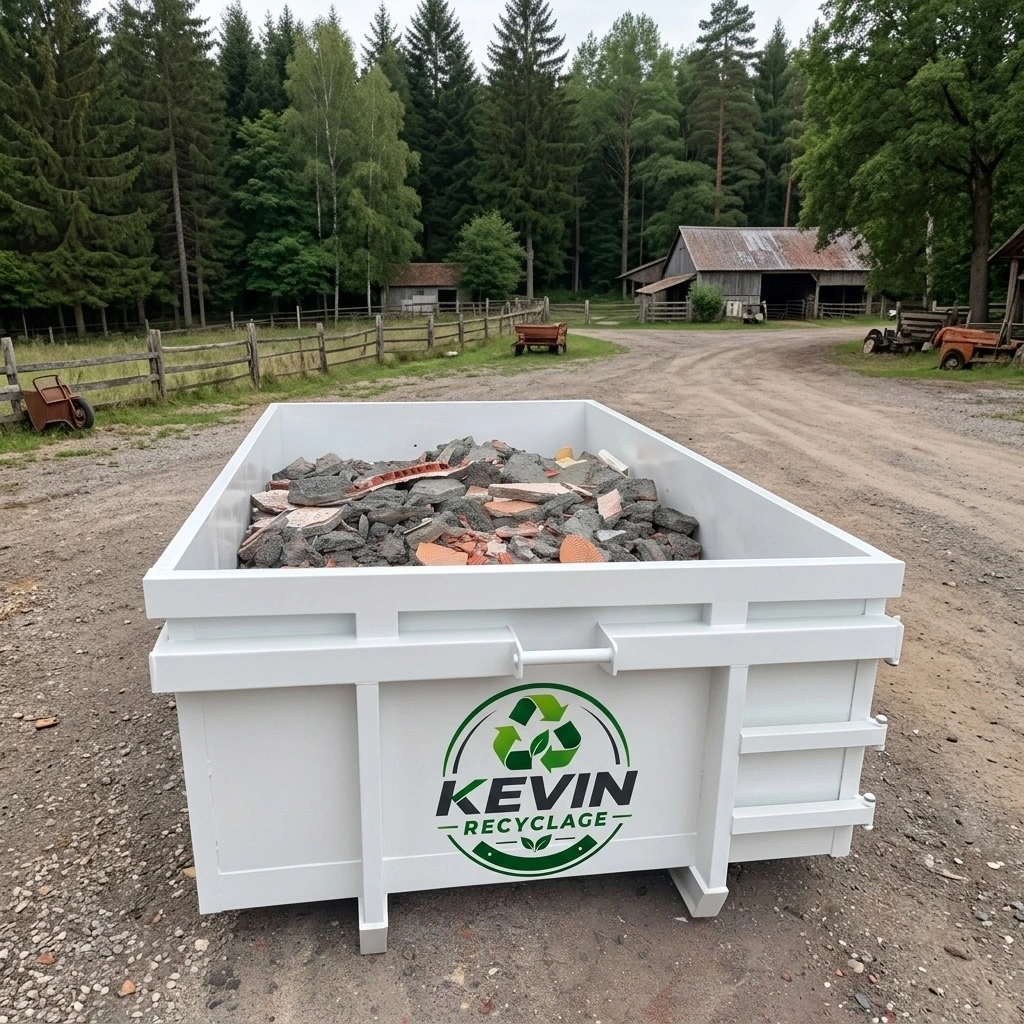 Benne de gravats - Kevin Recyclage
